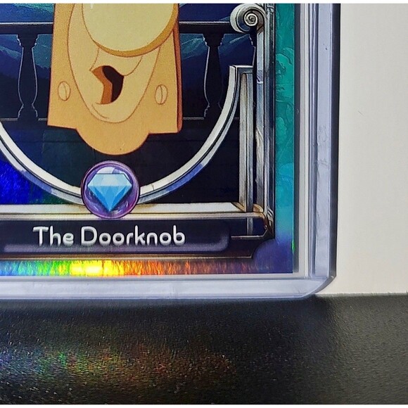 The Doorknob 2025 Topps Disney Wonder #117 Diamond Card Alice in Wonderland - Picture 6 of 6